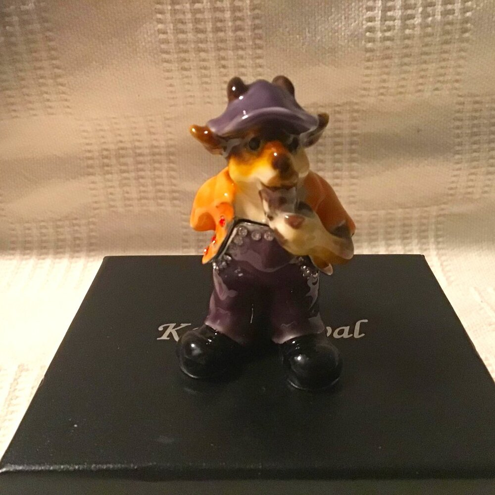 Keren Kopal Zodiac Ram ZG1084 Chinese zodiac trinket box new